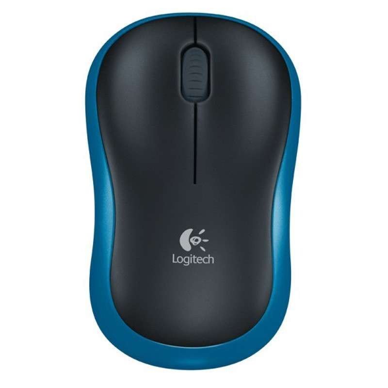 罗技(Logitech)M186无线商务办公鼠标(灰)