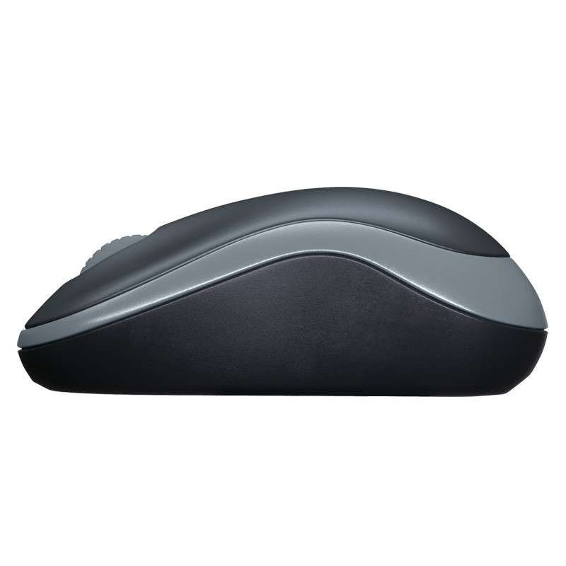 罗技(Logitech)M186无线商务办公鼠标(灰)