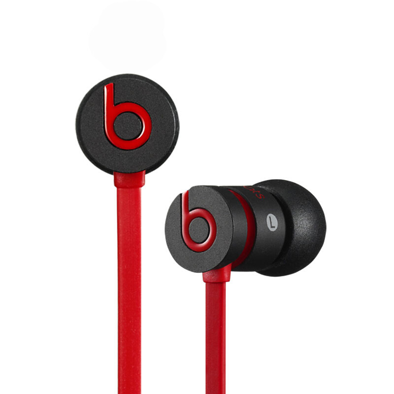 Beats urbeats 黑色入耳式耳机 重低音降噪线控耳机 耳塞式带麦耳机