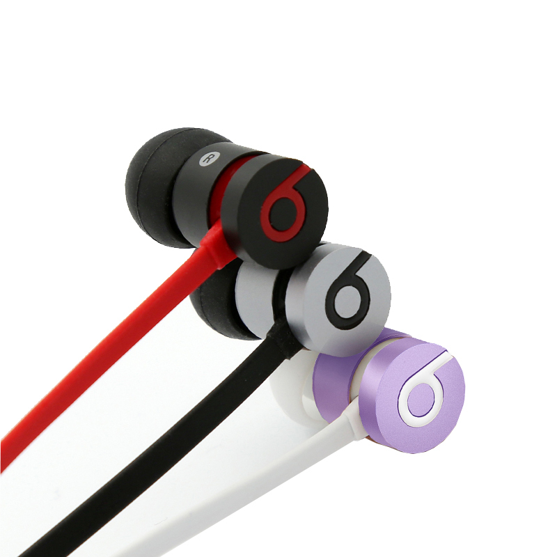 Beats urbeats 黑色入耳式耳机 重低音降噪线控耳机 耳塞式带麦耳机