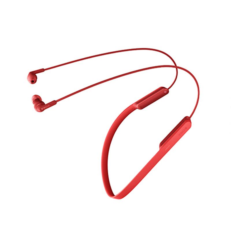 SONY/索尼 颈挂式 立体声 蓝牙 智能手机通话无线耳机 MDR-XB70BT(红色)图片