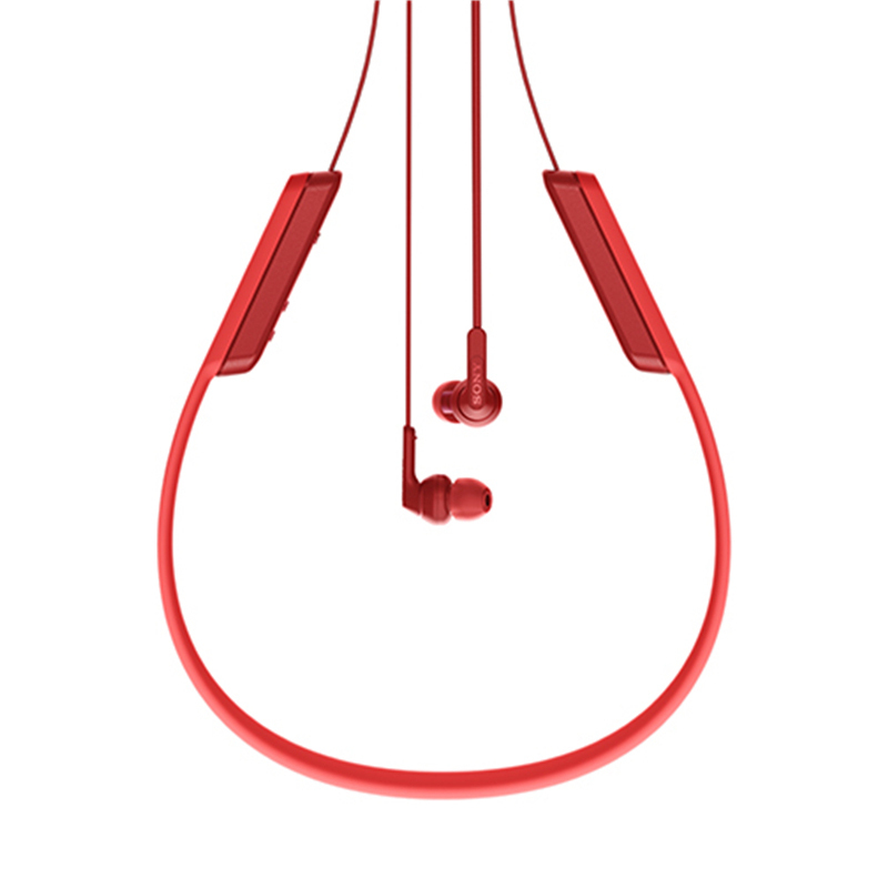 SONY/索尼 颈挂式 立体声 蓝牙 智能手机通话无线耳机 MDR-XB70BT(红色)