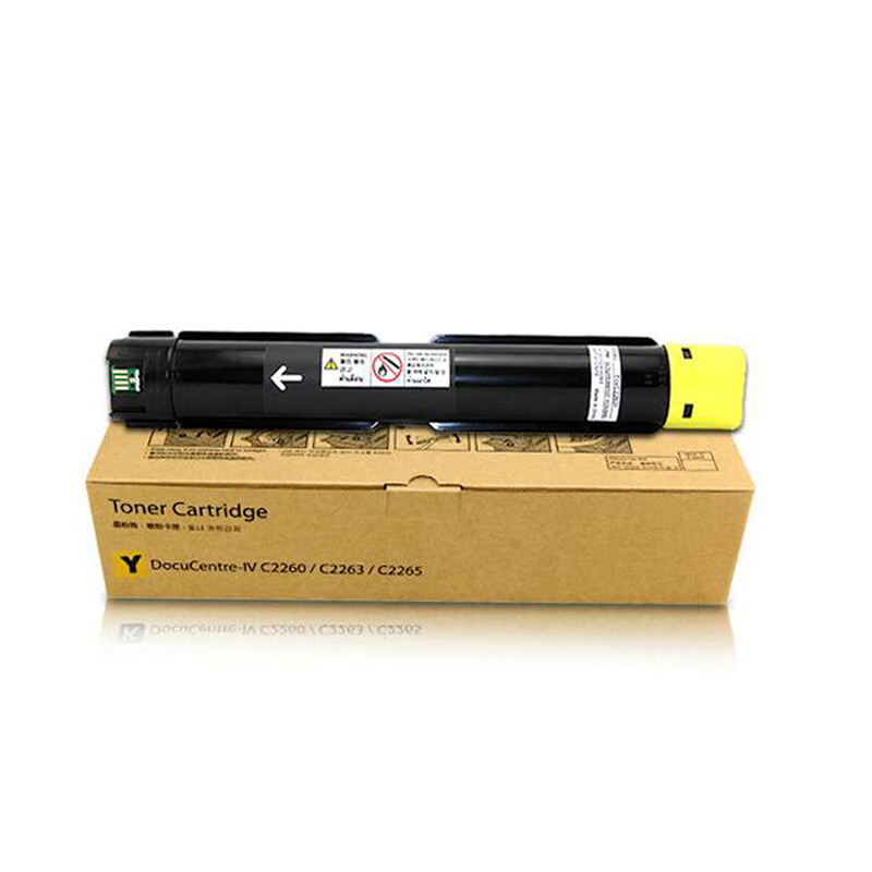 富士施乐(Fuji Xerox)CT201441 Y黄色墨粉适用四代 IV C22602263 2265彩色复印机碳粉高清大图