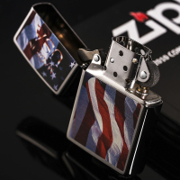 ZIPPO打火机正版原装 ZP-24797美国星条旗 专柜之宝打火机芝宝正品防风