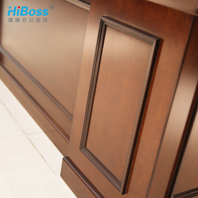 HiBoss 办公桌1.8米油漆办公台 大班台