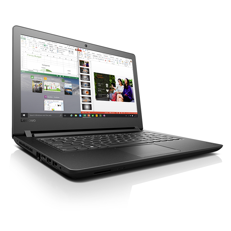 联想(Lenovo)天逸310 14英寸笔记本电脑(Intel I5-7200U 4G 1TB 10H 黑色)