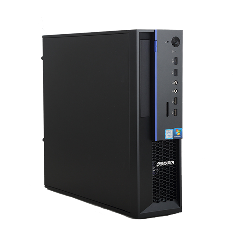 清华同方(THTF)超扬S7008台式电脑游戏主机 (Intel I5-7400 4GB 1TB GT720 2G独显)