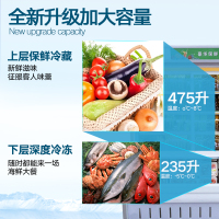 迈玮MW张亮杨国福麻辣烫点菜柜冷保鲜柜蔬菜水果冰柜冷冻冷藏展示柜1.8米双机