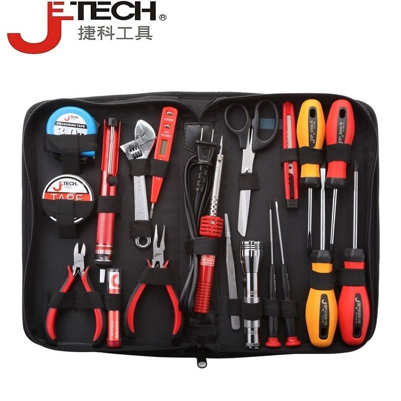 捷科19件家用工具组套JEB-E19