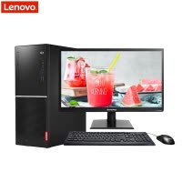 联想(Lenovo)扬天M4601k 商用台式电脑 20.7英寸显示器(G4560 4GB 500GB 无光驱 W10)