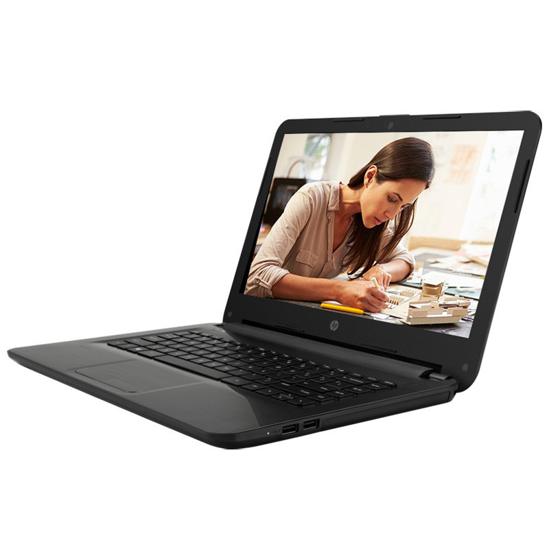 惠普(hp)HP340G4 14英寸笔记本电脑(i5-7200U 4G 1TB AMD M430 黑色)