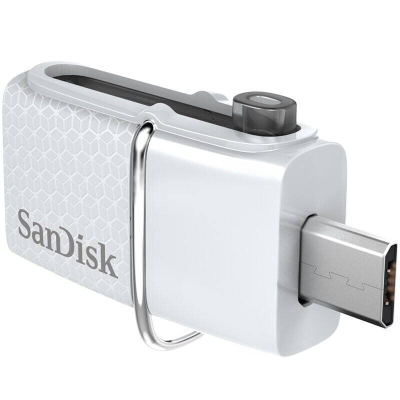 闪迪（SanDisk）至尊 32GB OTG安卓手机U盘 白色