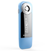 飞利浦(PHILIPS)SA1208 飞声音效8G 发烧无损运动跑步MP3播放器 FM 蓝色
