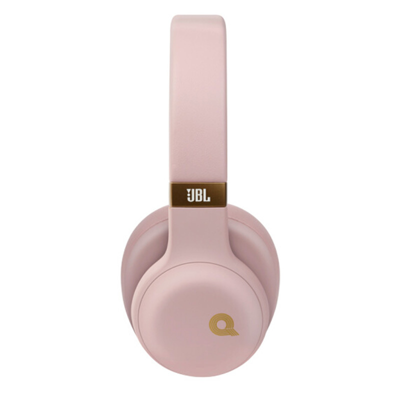 JBL E55BT Quincy版 头戴式耳机 无线蓝牙耳机 手机耳机/耳麦 带线控 玫瑰红