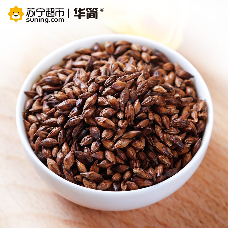 华简 茶叶 花草茶 大麦茶 颗粒罐装 150g