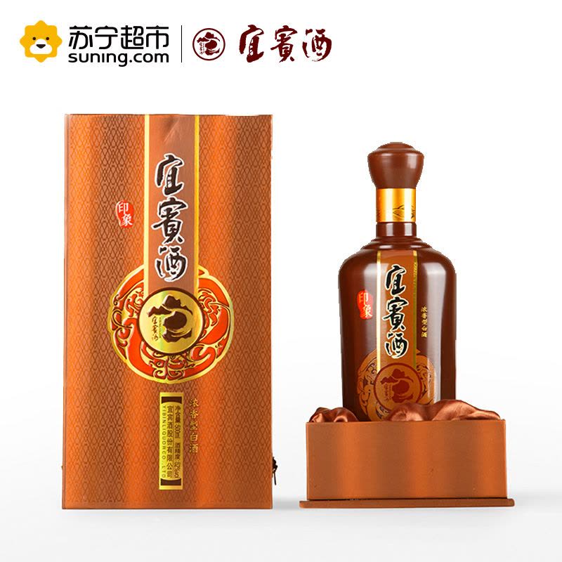 宜宾酒 印象 浓香型白酒 52度 500ml*6整箱装图片