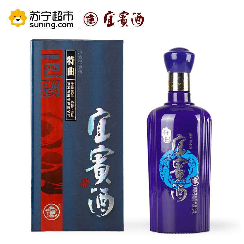 宜宾酒 特曲 浓香型白酒 42度 500ml*6整箱装