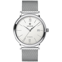 瑞士Agelocer艾戈勒手表 极简大气 男士手表 全自动机械表 薄款男表 防水时尚钢带手表 瑞士手表