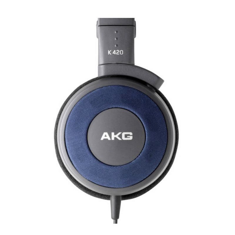 AKG/爱科技 K420 头戴式耳机 折叠便携式手机耳机 重低音 通用 音乐耳机 经典蓝色图片