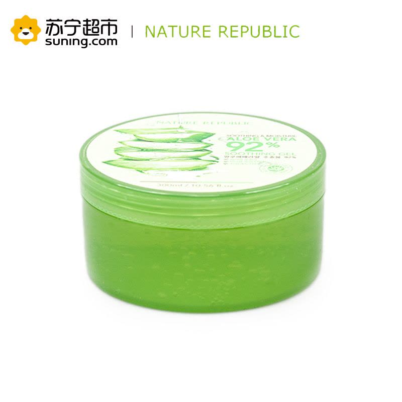 [苏宁超市]Nature Republic自然乐园芦荟胶晒后修复补水芦荟胶面膜300ml修护保湿补水滋润各种肤质通用图片