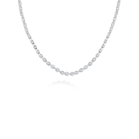 雅宝福铂金项链O字链