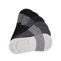 CARTELO/卡帝乐鳄鱼男士短袜浅口隐形袜夏季薄款短筒船袜潮学生 6双 C117D12021