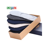 卡帝乐鳄鱼男袜舒透气经典商务男短袜6双棉袜子 CM1081-6