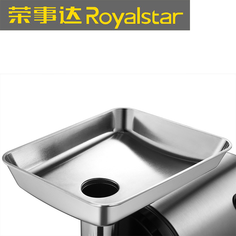 荣事达(Royalstar)电动绞肉机RS-JR80A大功率不锈钢电动打肉灌肠商用碎肉机1个刀头搅拌机500转/分搅拌机