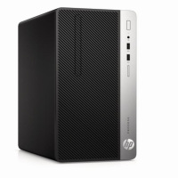 惠普(hp) ProDesk400G4 MT台式电脑整机 20英寸显示器(i5-7500 4G 1TB 集显 黑)