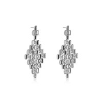 施华洛世奇(Swarovski)精致耀眼宴会晚会穿孔女款耳钉耳环