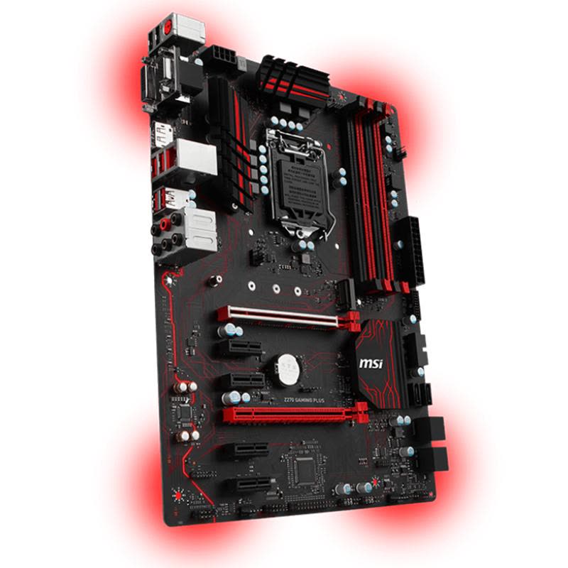 微星(MSI) Z270 GAMING PLUS 台式机游戏主板(INTEL平台/LGA 1151)图片