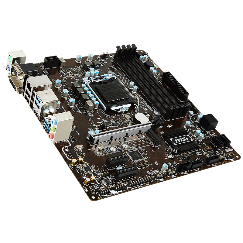 微星(msi) b250m pro-vdh台式机主板主板(intel平台/lga 1151)