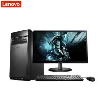 联想(Lenovo)510A-15 商用办公家用台式电脑+23英寸显示屏(G4560 4G 1T 无光驱 W10)