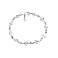 雅宝福铂金手链幸福相顾手链女士手链