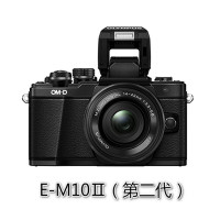 奥林巴斯(OLYMPUS)E-M10 MarkII-1442-EZ 数码微单相机 电动变焦镜头套机 /EM10 黑色