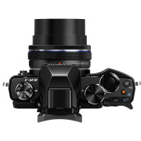 奥林巴斯(OLYMPUS)E-M10 MarkII-1442-EZ 数码微单相机 电动变焦镜头套机 /EM10 黑色