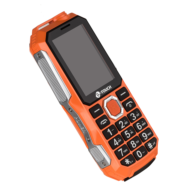 天语 K-TOUCH T3 移动/联通GSM 双卡双待 直板三防老人手机 橙色