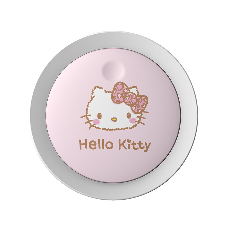 亿觅emie美妆化妆镜led灯美颜随身便携迷你kitty公主镜创意生日礼物送女友 KT猫