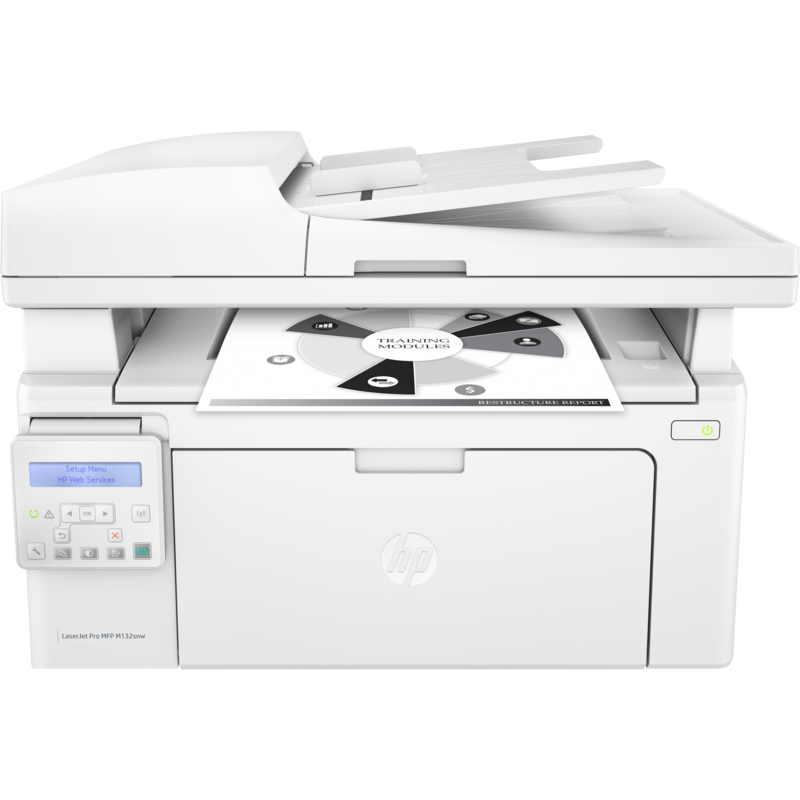 惠普 LaserJet Pro MFP M132snw 黑白激光多功能一体机(打印/复印/扫描)