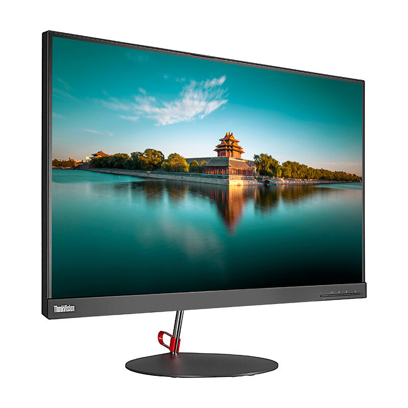 联想(Lenovo)X27q 27英寸2K高分辨率纤薄窄边框IPS屏显示器
