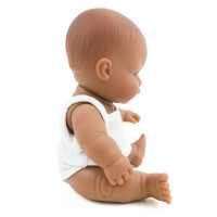 miniland 卡通洋娃娃玩具 男女孩生日礼物 31127小号拉丁美洲男娃娃