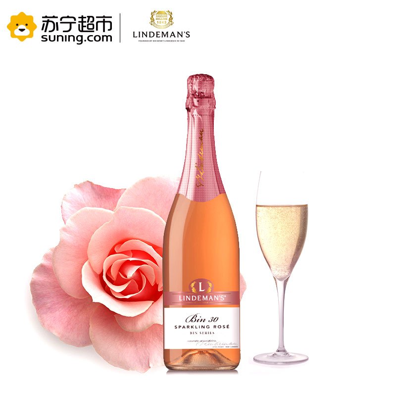 澳大利亚进口利达民玫瑰起泡葡萄酒Bin30 750ml 单支装