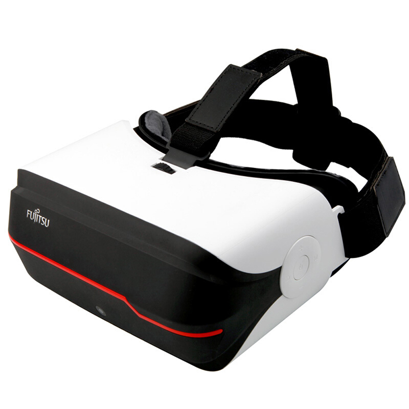 富士通(FUJITSU) FV200 VR一体机虚拟现实3d眼镜头戴式2K智能wifi游戏机头盔