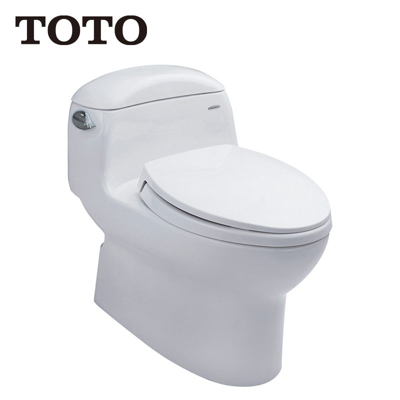 toto卫浴升级款连体式坐便器cw988gb超漩式冲水马桶