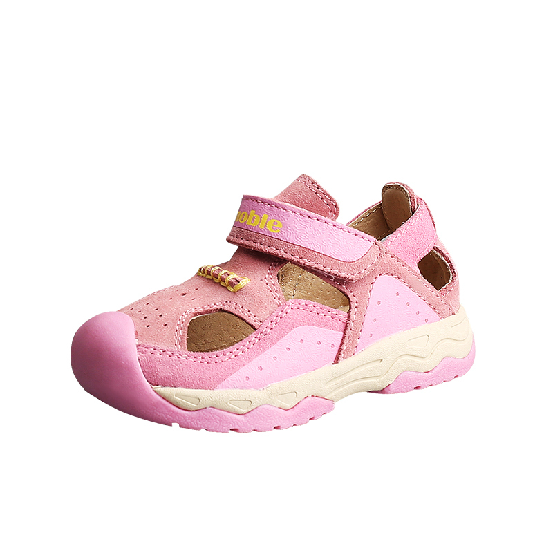 基诺浦夏款婴儿学步鞋宝宝凉鞋男女童机能鞋童鞋TXG383
