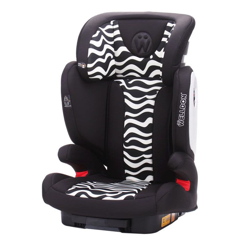 惠尔顿儿童安全座椅ISOFIX硬接口 宝宝汽车用车载安全座椅3-12岁梦幻珠贝图片