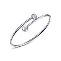 雅宝福铂金手镯送女友礼物相遇手镯