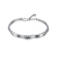 雅宝福铂金手镯星光手镯送女友礼物