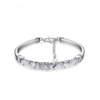 雅宝福铂金手镯快乐手镯送女友