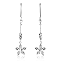 雅宝福铂金耳环海之恋歌耳环送女友礼物